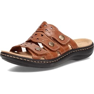 Mahoga Ny Clarks Laurieann Jade Sandale Für Damen