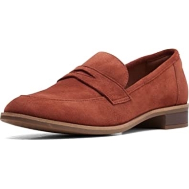 Mahoga Ny Clarks Trish Rose Loafer Für Damen