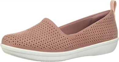 Ayla Blair Damenschuhe Aus Malvenfarbenem Synthetik-nubukleder Clarks