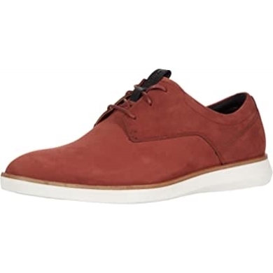 Banwell Schnürsneaker Für Herren Rot Nubuk Clarks