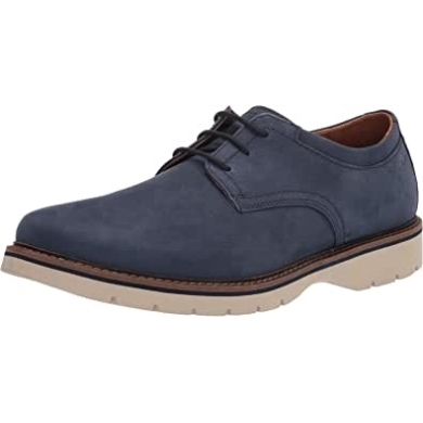 Bayhill Plaoxford Clarks Herren Dunkelblau Nubuk