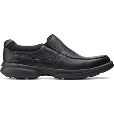 Bradley Free Loafer Für Herren Schwarz Getrommelt Lea Clarks