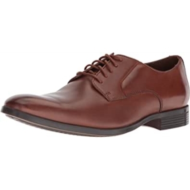 Conwell Plaoxford Clarks Tan Leder Für Herren