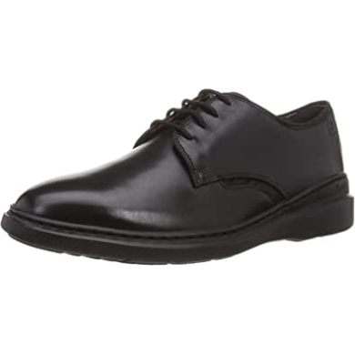 Dennet Low Sneaker Clarks Für Herren Aus Schwarzem Leder