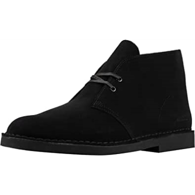 Wüstenstiefel Für Herren Clarks Schwarzes Wildleder