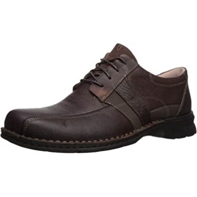 Herren Espace Oxford Braunes Geöltes Leder Clarks