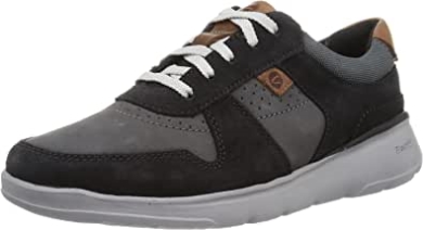 Herren Gaskill Vibe Sneaker Schwarz Combi Clarks