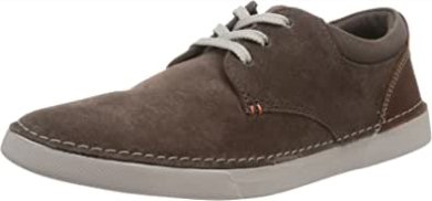 Gereld Schnürsneaker Für Herren Taupe Wildleder Clarks