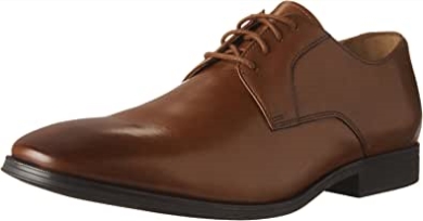 Herren Gilman Lace Oxford Clarks Dunkelbraunes Leder