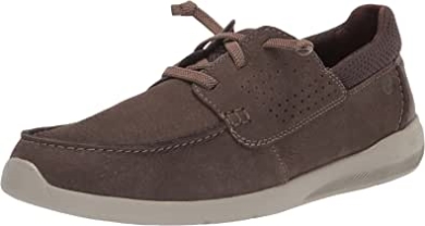 Herren Gorwmoc Sneaker Braun Nubuk Clarks