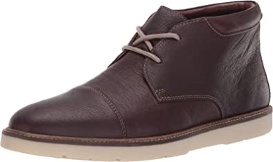 Herren-grandtop-classic-stiefel Clarks Dunkelbraunes Gewalktes Leder