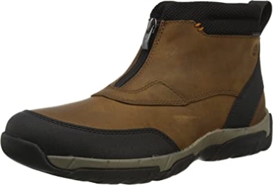 Grove Zip Ii Chelsea Boot Für Herren Dunkelbraunes Leder Clarks