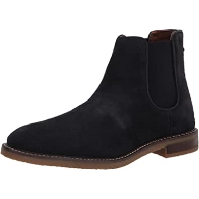 Jaxen Chelsea Boot Für Herren Clarks Navy Wildleder