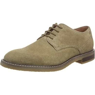 Herren Jaxen Low Oxford Olive Wildleder Clarks