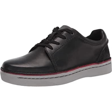 Kitna Stride Sneaker Für Herren Schwarzes Leder Clarks