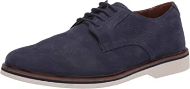 Malwood Plaoxford Clarks Marineblaues Nubukleder Für Herren