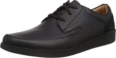 Herren Oakland Craft Derbys Clarks Schwarzes Leder