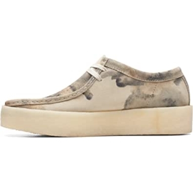 Original Wallabee Cup Für Herren Made Vietnam (neu 2022) Clarks Off White Camo