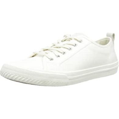 Herren-roxby-spitzensneaker Clarks Aus Weißem Canvas