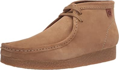 Herren Shacre Boot Knöchel Dunkel Sand Wildleder Clarks