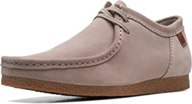 Herren Shacre Ii Laufen Mokassin Stone Wildleder Clarks