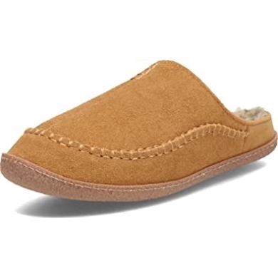 Mit Sherpa Gefütterter Hausschuh Für Drinnen Und Draußen Clarks Zimt