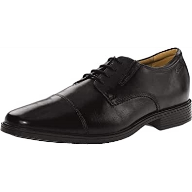 Herren Tilden Cap Derbys Black Clarks