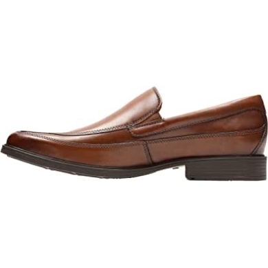 Tilden Free Loafer Für Herren Clarks Braunes Dunkelbraunes Leder