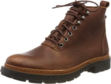 Trace Explore Bikerstiefel Für Herren Clarks Braun Hellbraunes Leder Hellbraunes Leder