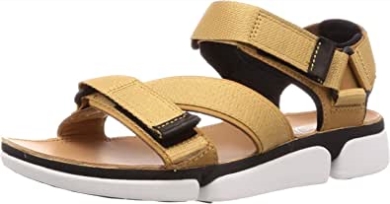 Tricove Sun Fesselriemchensandalen Für Herren Clarks Brown Tan Combi