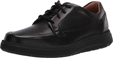 Derbys Von Clarks Aus Schwarzem Leder