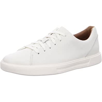 Herren-sneaker Aus Un-costa-spitze, Clarks, Weißes Leder