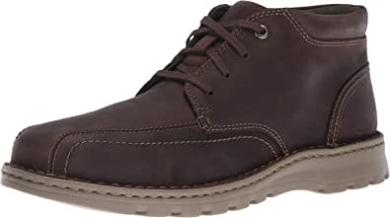 Vanek Mittelhohe Herrenstiefeletten Aus Dunkelbraunem Leder Clarks