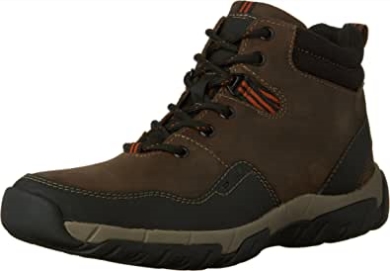 Herren Wallbeck Top Chukka Boot Clarks Braunes Leder