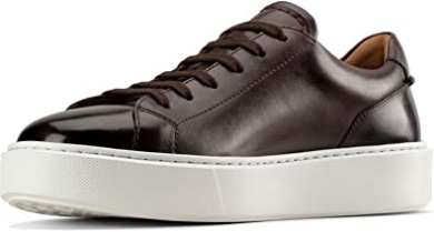 Herren Hero Lite Schnürschuh Braunes Leder Clarks