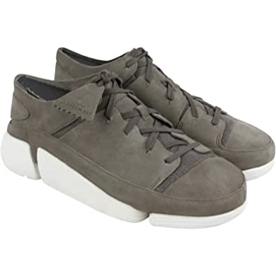 Trigenic Evo Herrenschuh Clarks Graues Wildleder