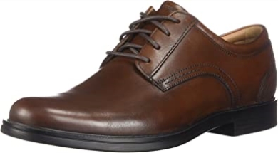 Un Aldric Schnürschuh Für Herren Clarks Dark Tan Lea