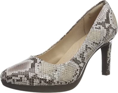 Natur Schlange Synthetik Clarks Ambyr Joy Pumps Für Damen