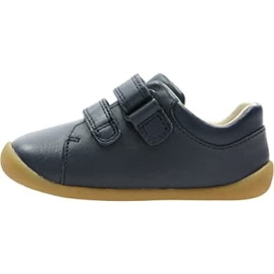Navy Leder Clarks Roamer Craft T Sneaker Für Jungen