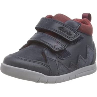 Marine Leder Clarks Rex Park T Sneaker Art