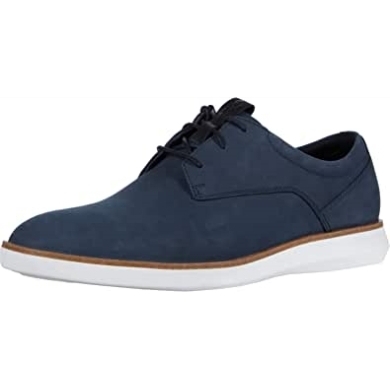 Banwell Lace Sneaker Aus Marineblauem Nubukleder Für Herren Clarks