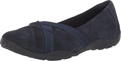 Marineblaues Wildleder Clarks Haley Jay Loafer Für Damen, Flach
