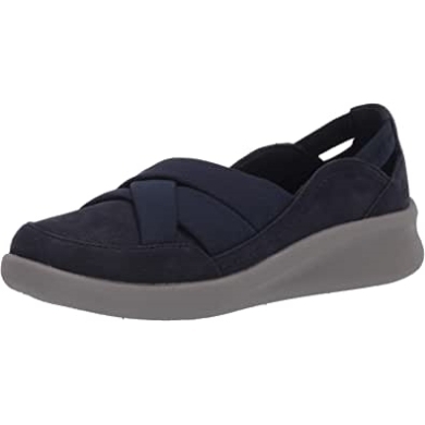 Marine Synthetik Clarks Sillian 20-sterne-loafer Für Damen