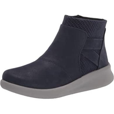 Navy Synthetik Clarks Sillian 20-wege-stiefelette Für Damen