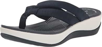 Marine Textil Clarks Arla Kaylie Flip-flops Für Damen