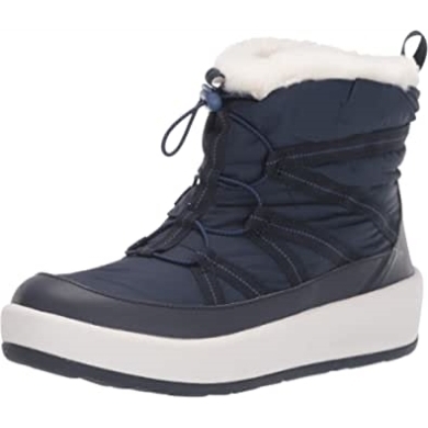 Navy Textil Clarks Step North Frost Stiefelette Für Damen
