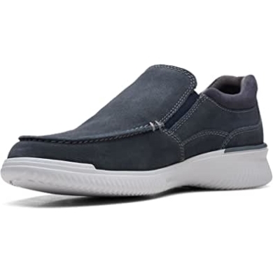 Navy Waxy Clarks Donaway Free Loafer Für Herren