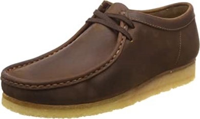 Originals Wallabee Herren Wildleder Freizeitschuhe Dunkelbraun Clarks