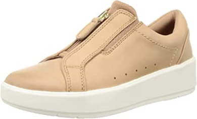 Pralinenleder Clarks Layton Rae Sneaker Für Damen