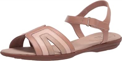 Praline Lederkombi Clarks Ada Mist Sandale Für Damen